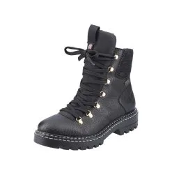 Rieker Biker Boots In Schwarz/schwarz/schwarz