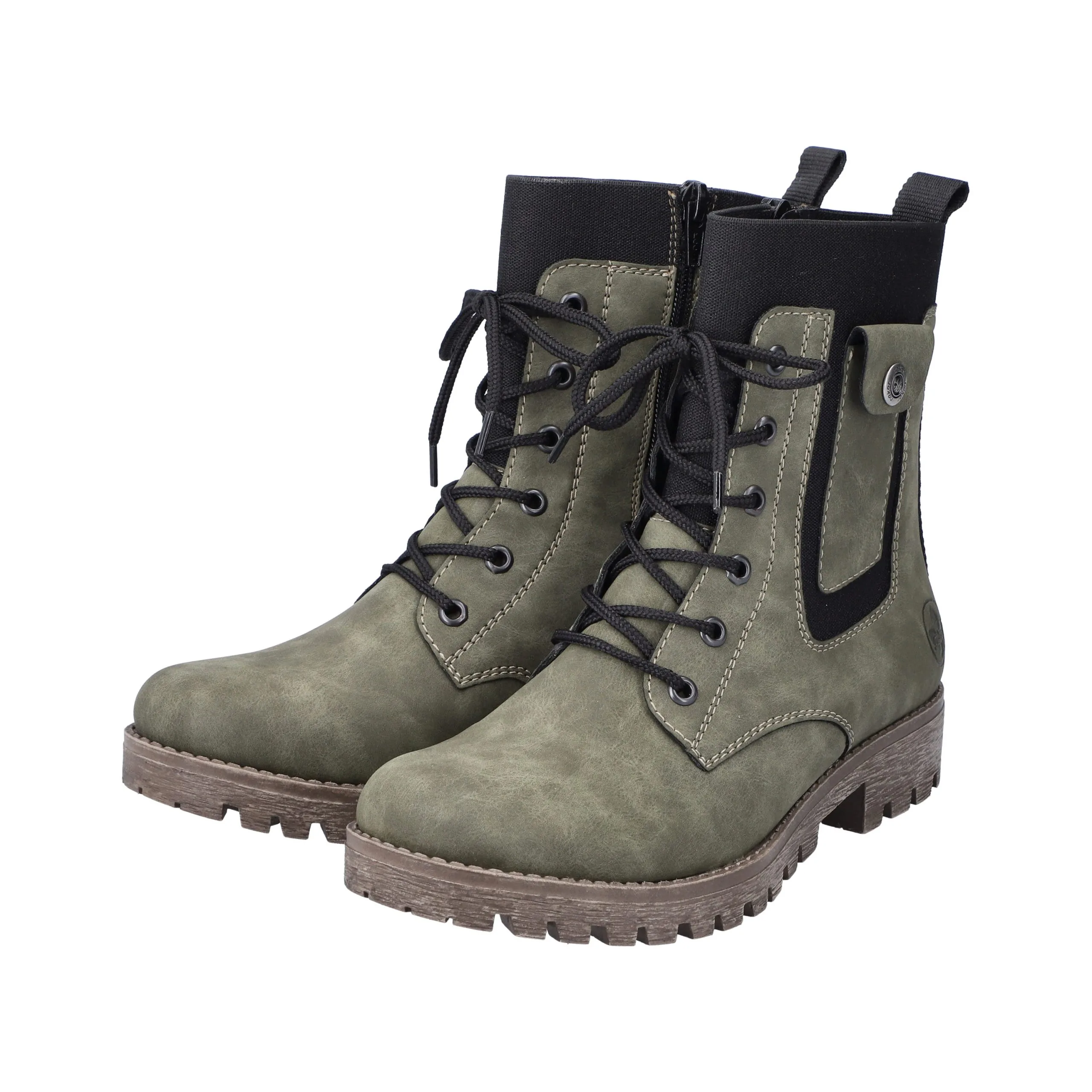 Rieker Boot In Grün 10 Rieker Boot In Grün – Bild 8