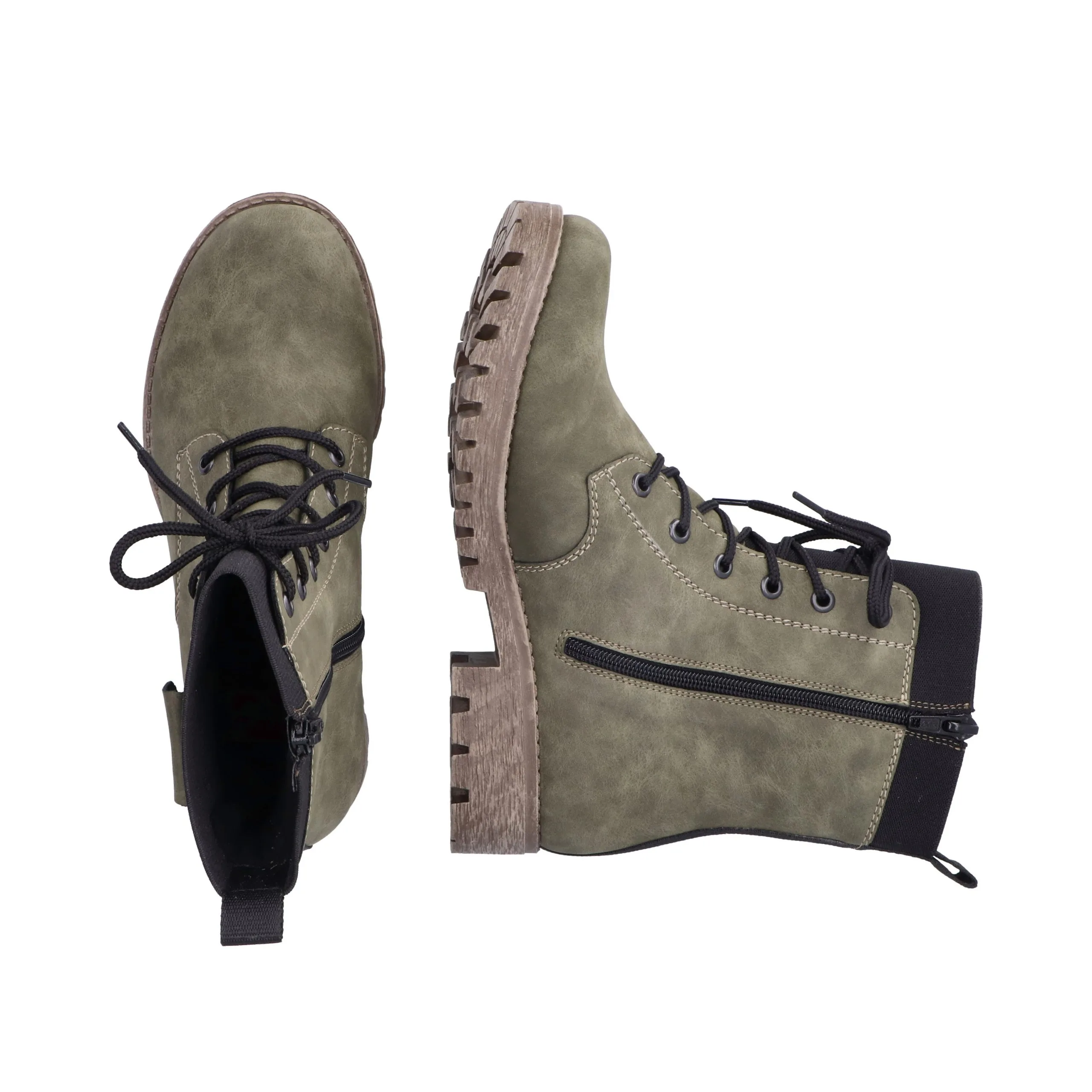 Rieker Boot In Grün 11 Rieker Boot In Grün – Bild 9