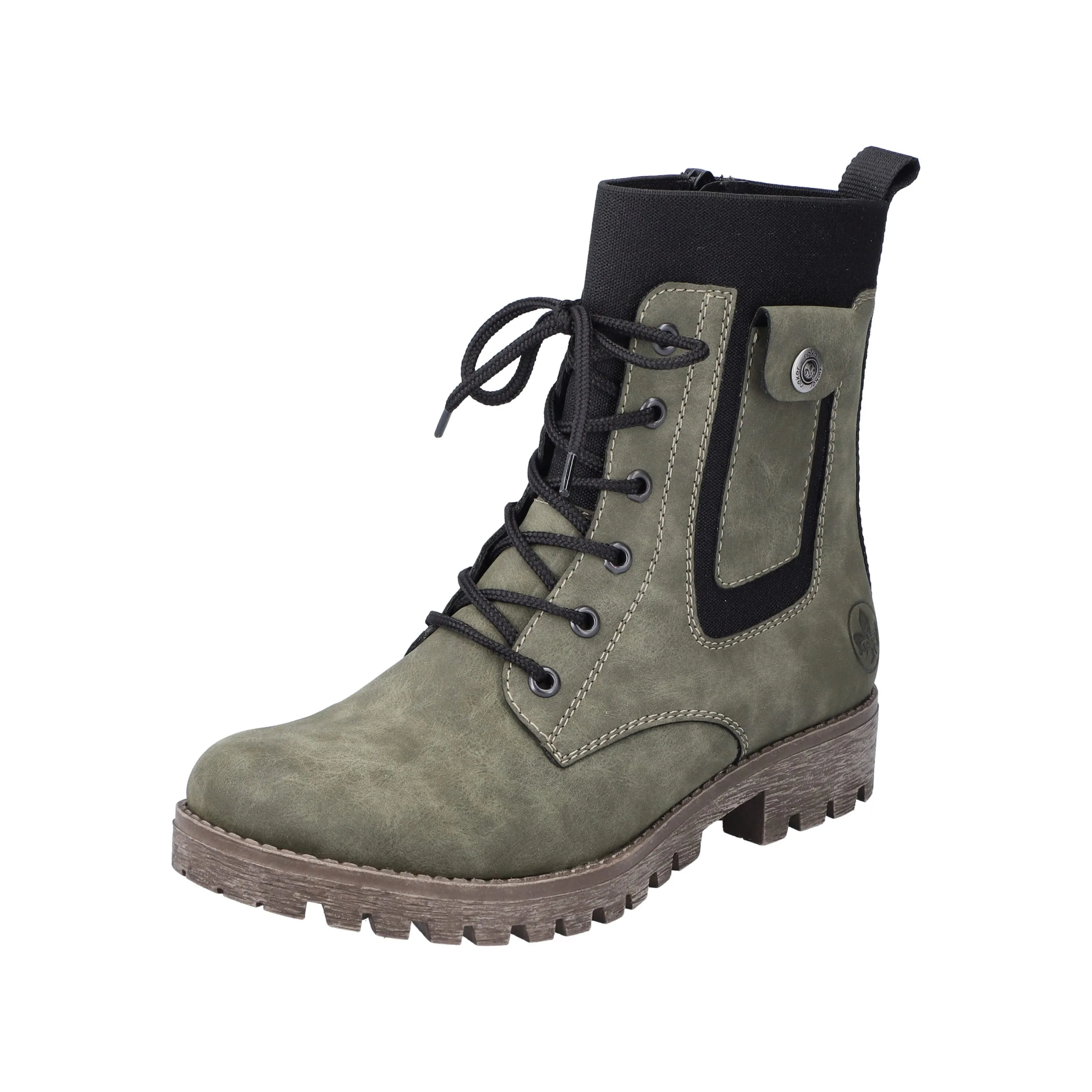 Rieker Boot In Grün 3 Rieker Boot In Grün