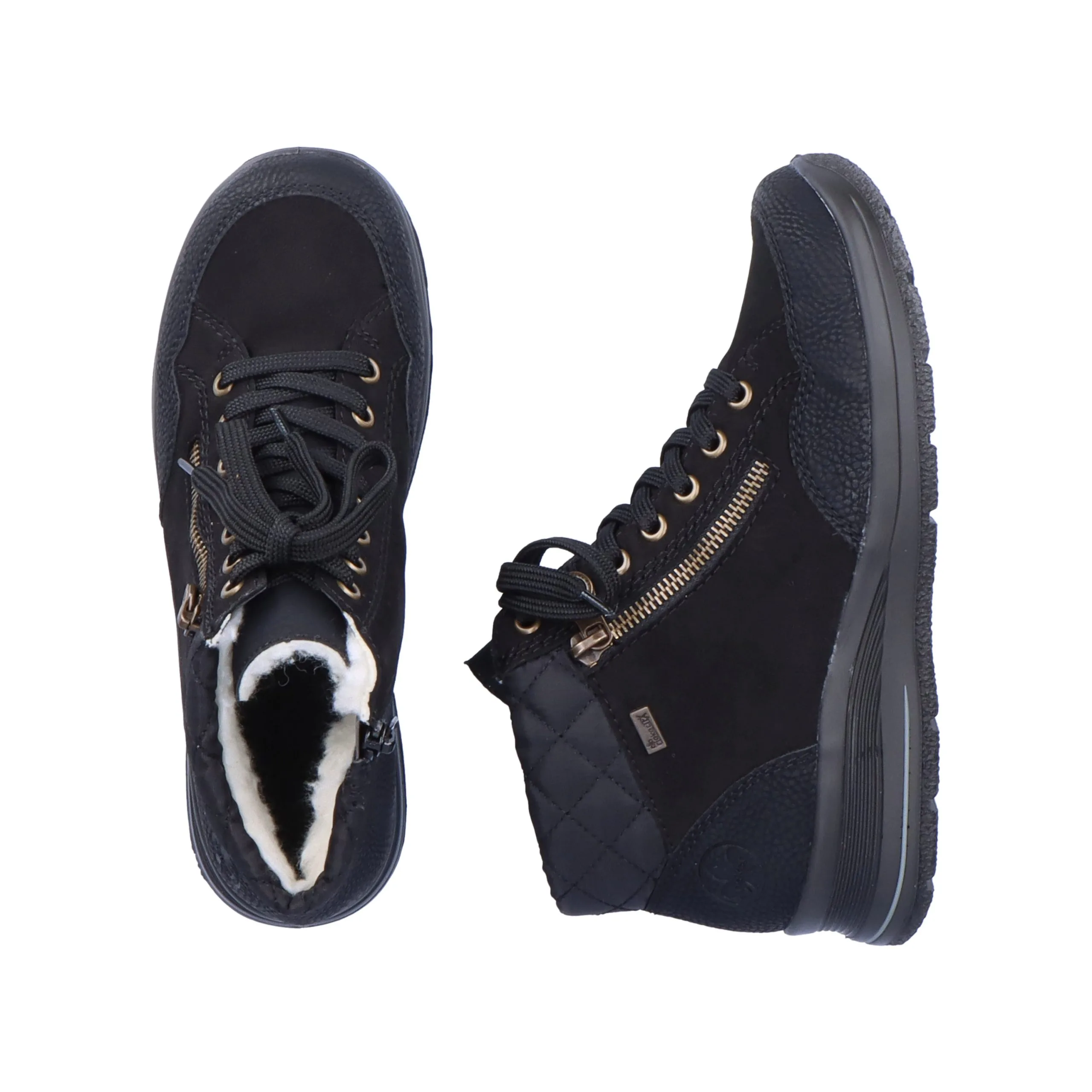 Rieker Boot In Schwarz 4 Rieker Boot In Schwarz – Bild 2