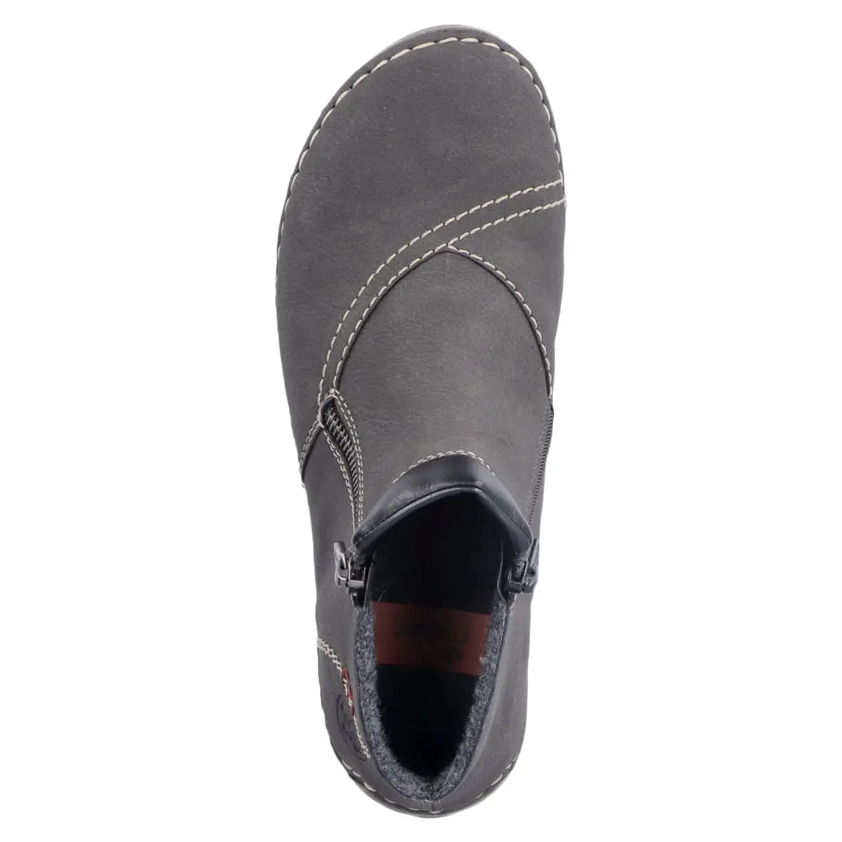 Rieker Boots 52581 In Dunkelgrau 4 Rieker Boots 52581 In Dunkelgrau – Bild 2