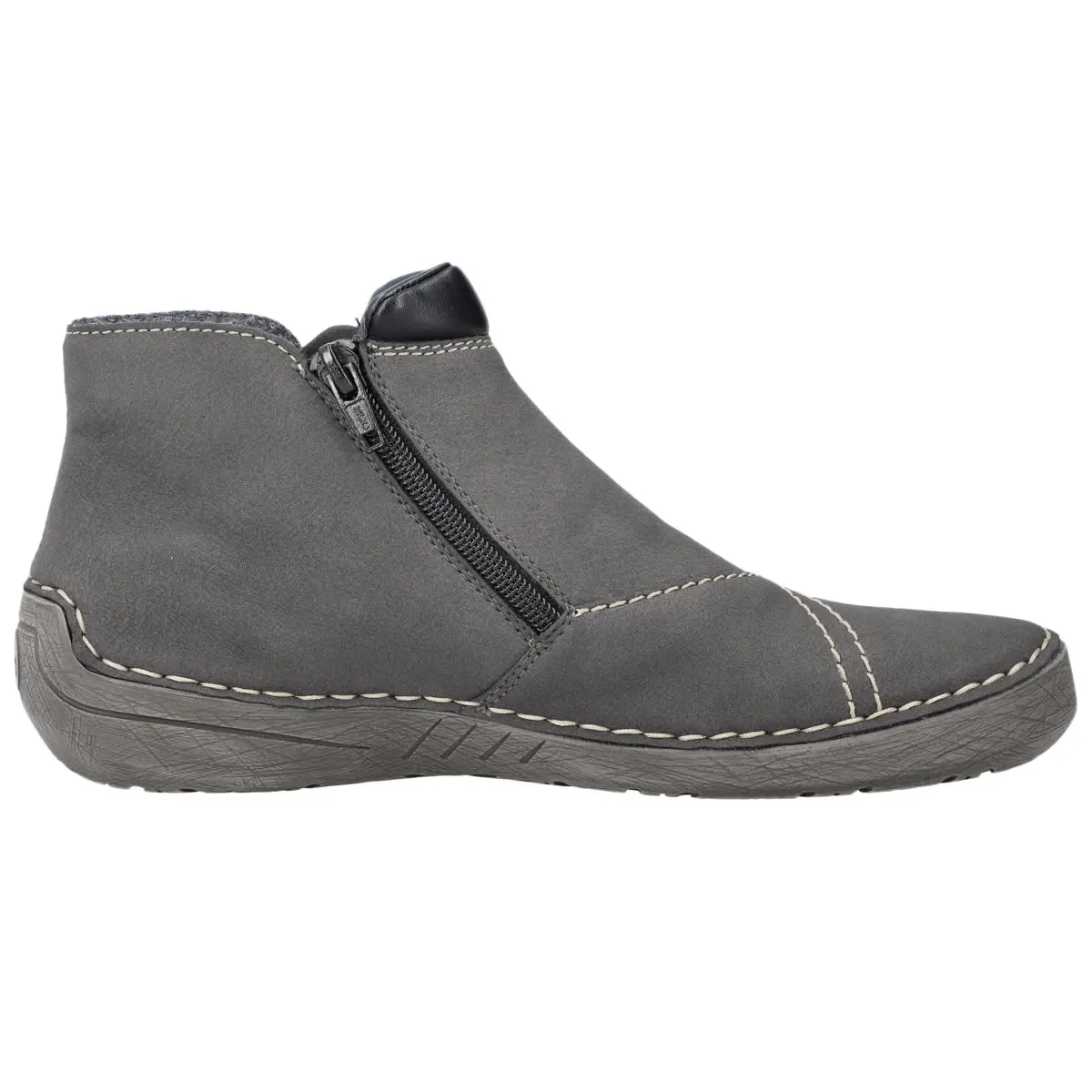 Rieker Boots 52581 In Dunkelgrau 5 Rieker Boots 52581 In Dunkelgrau – Bild 3