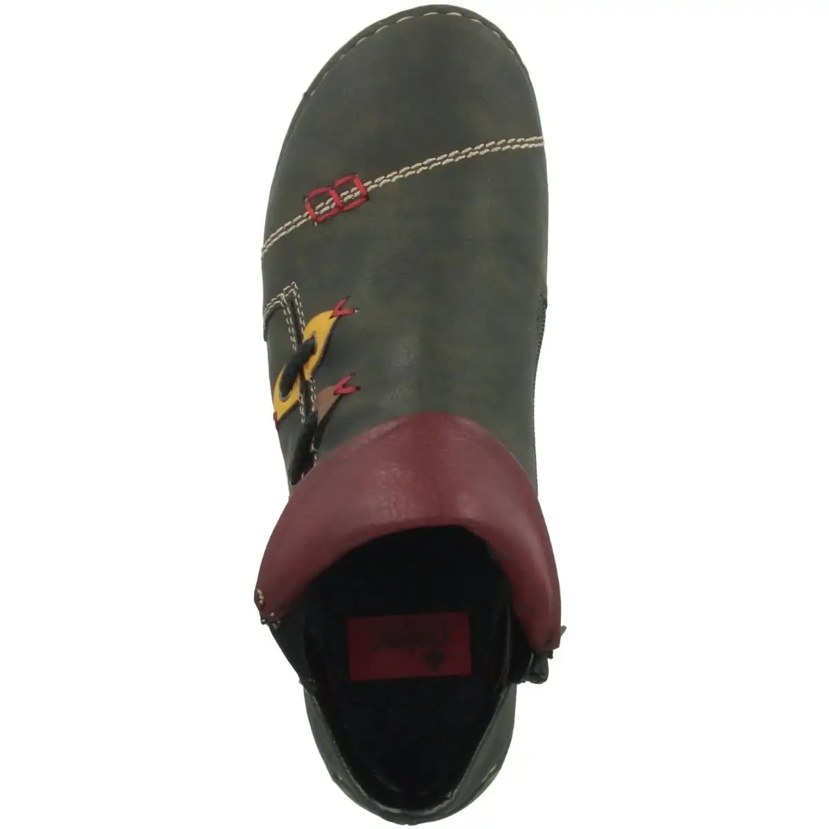 Rieker Boots 72581 In Gruen 4 Rieker Boots 72581 In Gruen – Bild 2