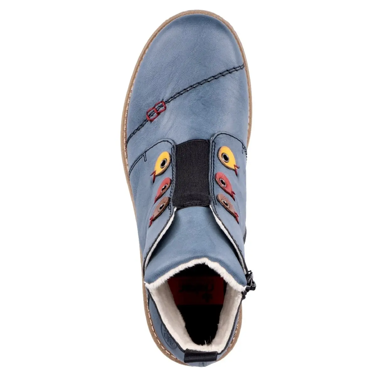 Rieker Boots 73550 In Blau 4 Rieker Boots 73550 In Blau – Bild 2