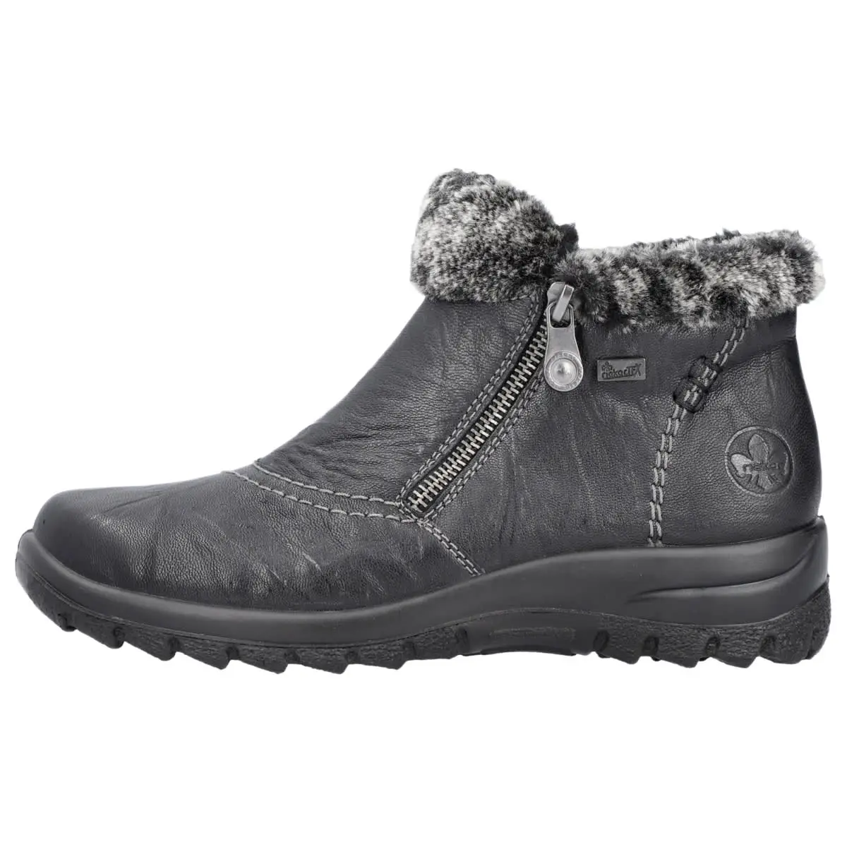 Rieker Boots L7172 In Schwarz 3 Rieker Boots L7172 In Schwarz