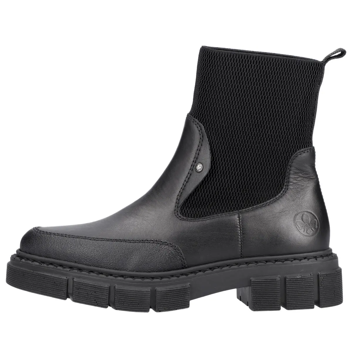 Rieker Boots M3872 In Schwarz 3 Rieker Boots M3872 In Schwarz