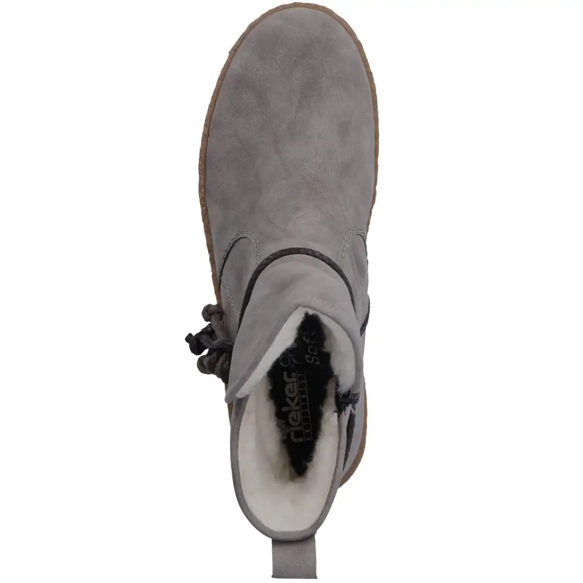 Rieker Boots N1070 In Grau 4 Rieker Boots N1070 In Grau – Bild 2