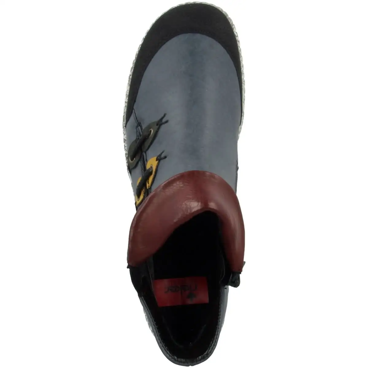 Rieker Boots Z7582 In Blau 4 Rieker Boots Z7582 In Blau – Bild 2