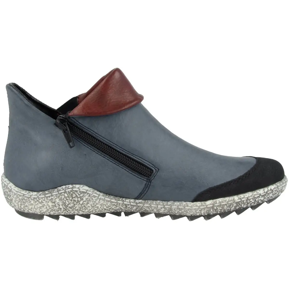 Rieker Boots Z7582 In Blau 5 Rieker Boots Z7582 In Blau – Bild 3