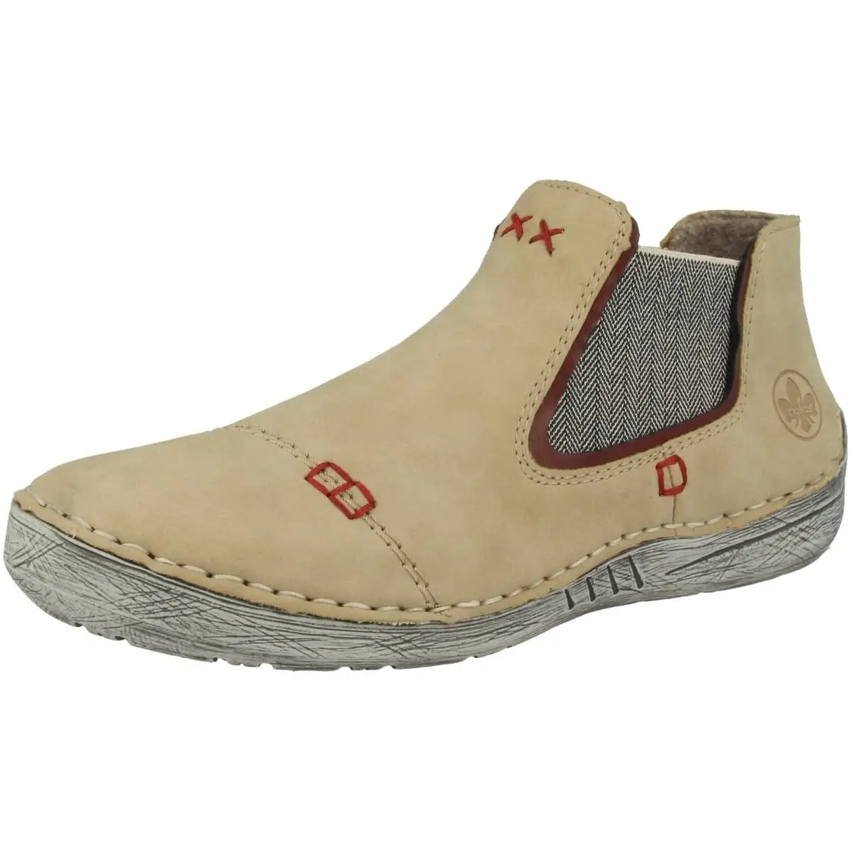 Rieker Chelsea Boots 52598 In Beige 6 Rieker Chelsea Boots 52598 In Beige – Bild 4