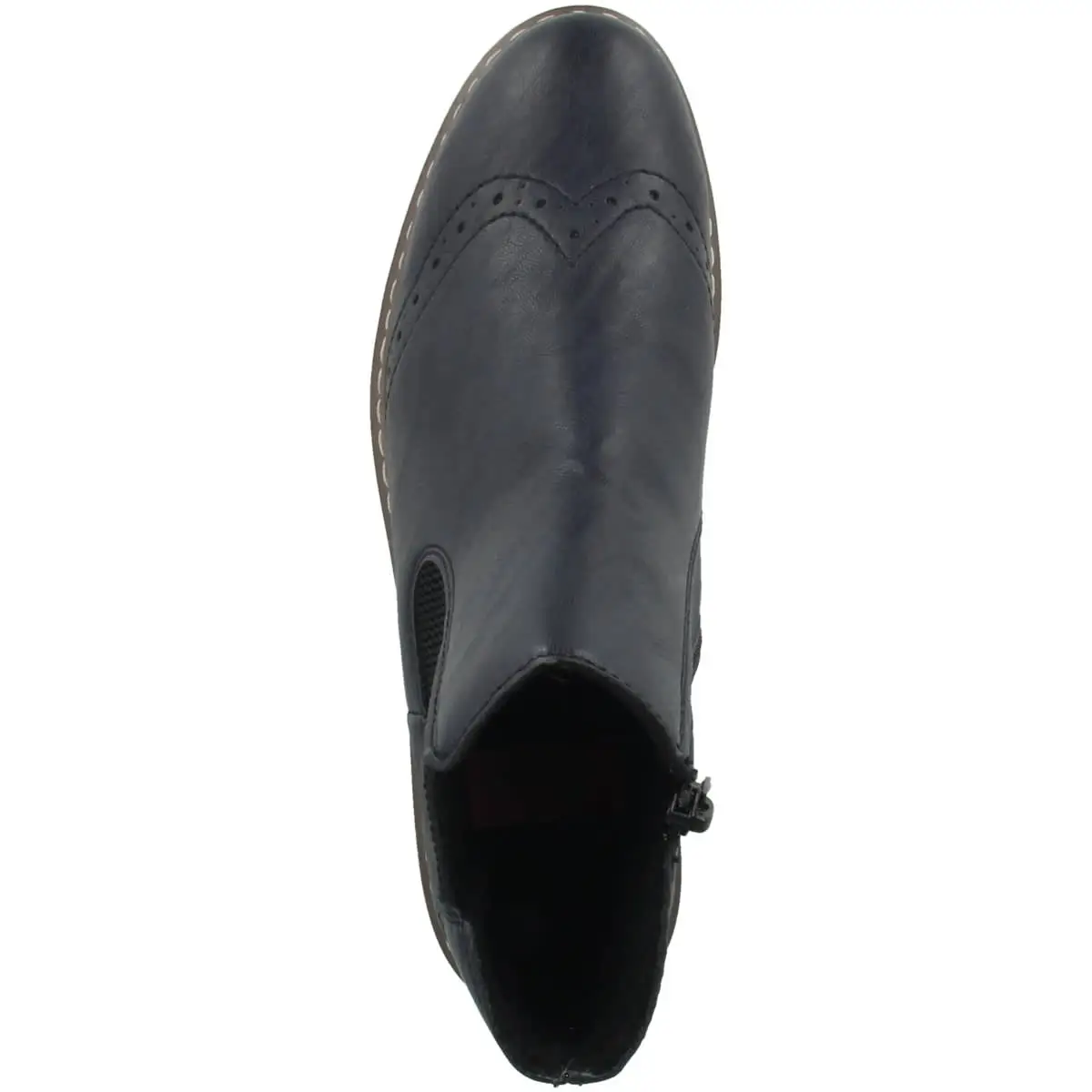 Rieker Chelsea Boots 71072 In Blau 4 Rieker Chelsea Boots 71072 In Blau – Bild 2