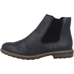 Rieker Chelsea Boots 71072 In Blau