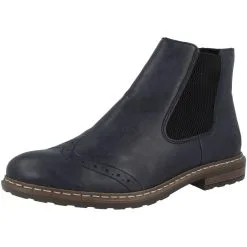 Rieker Chelsea Boots 71072 In Blau 10 Rieker Chelsea Boots 71072 In Blau -Rieker rieker chelsea boots 71072 in blau 3