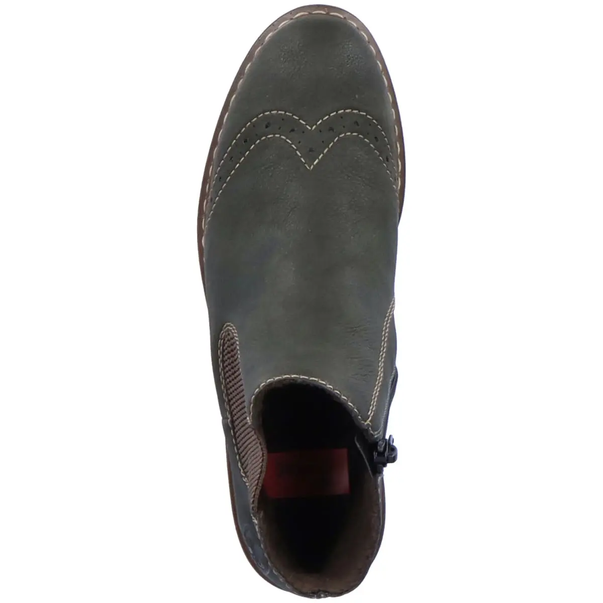 Rieker Chelsea Boots 71072 In Dunkelgruen 4 Rieker Chelsea Boots 71072 In Dunkelgruen – Bild 2