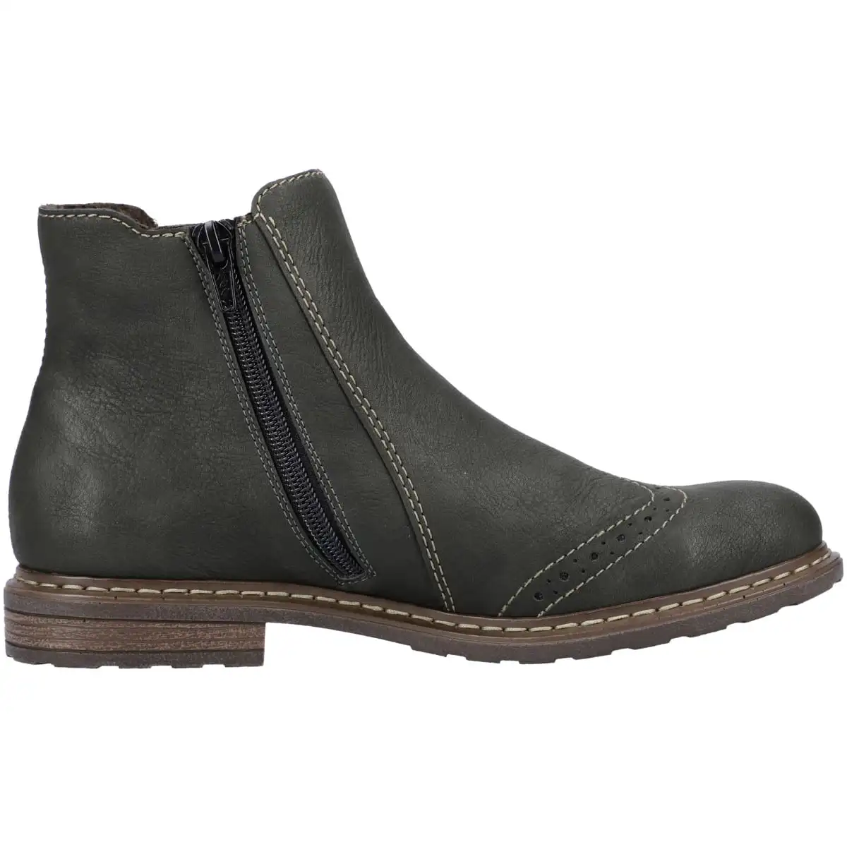 Rieker Chelsea Boots 71072 In Dunkelgruen 5 Rieker Chelsea Boots 71072 In Dunkelgruen – Bild 3