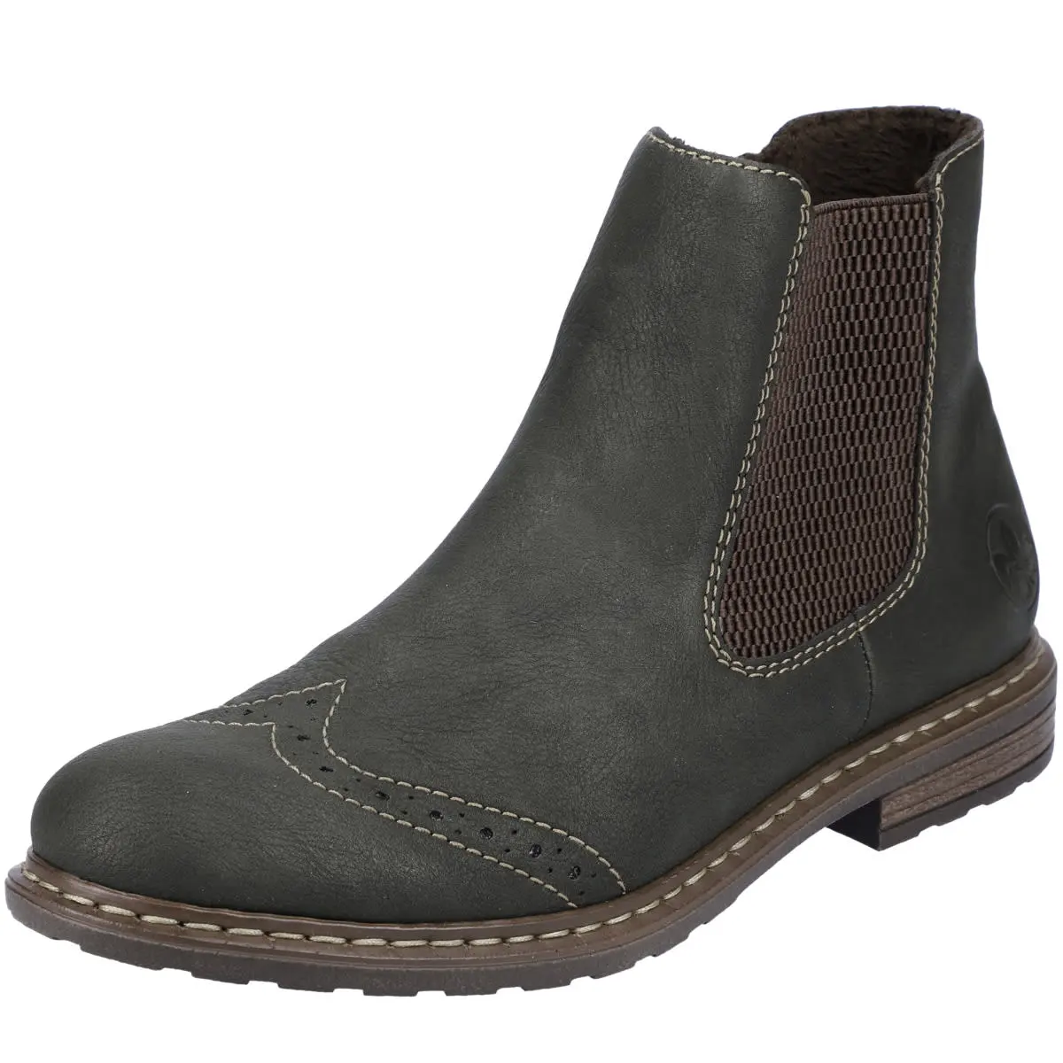 Rieker Chelsea Boots 71072 In Dunkelgruen 6 Rieker Chelsea Boots 71072 In Dunkelgruen – Bild 4
