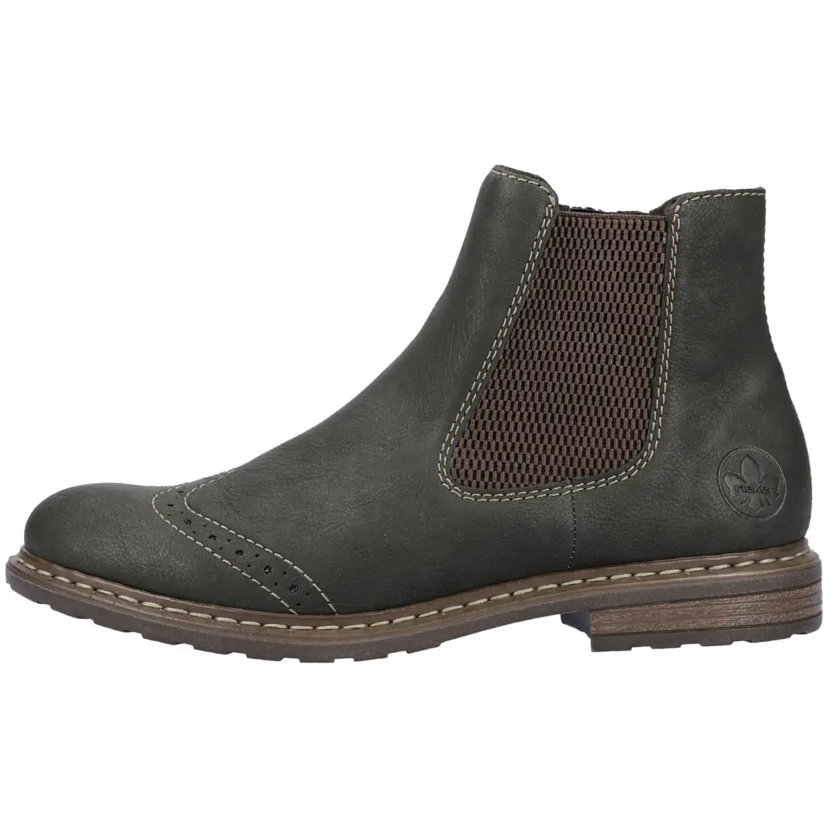 Rieker Chelsea Boots 71072 In Dunkelgruen 3 Rieker Chelsea Boots 71072 In Dunkelgruen