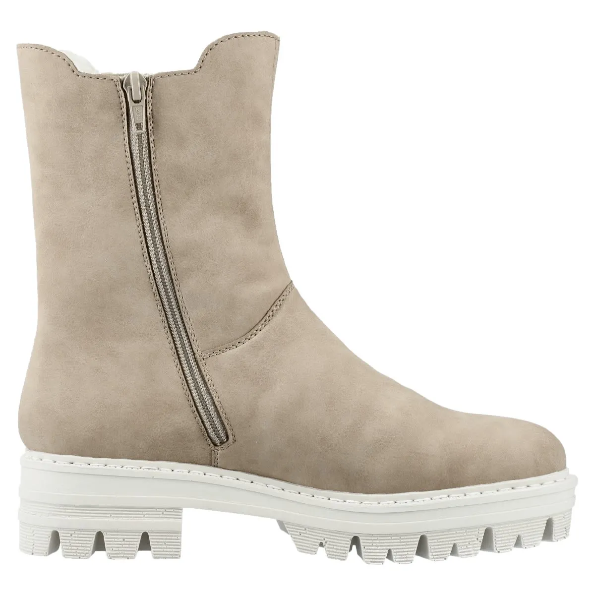 Rieker Chelsea Boots 76190 In Beige 5 Rieker Chelsea Boots 76190 In Beige – Bild 3