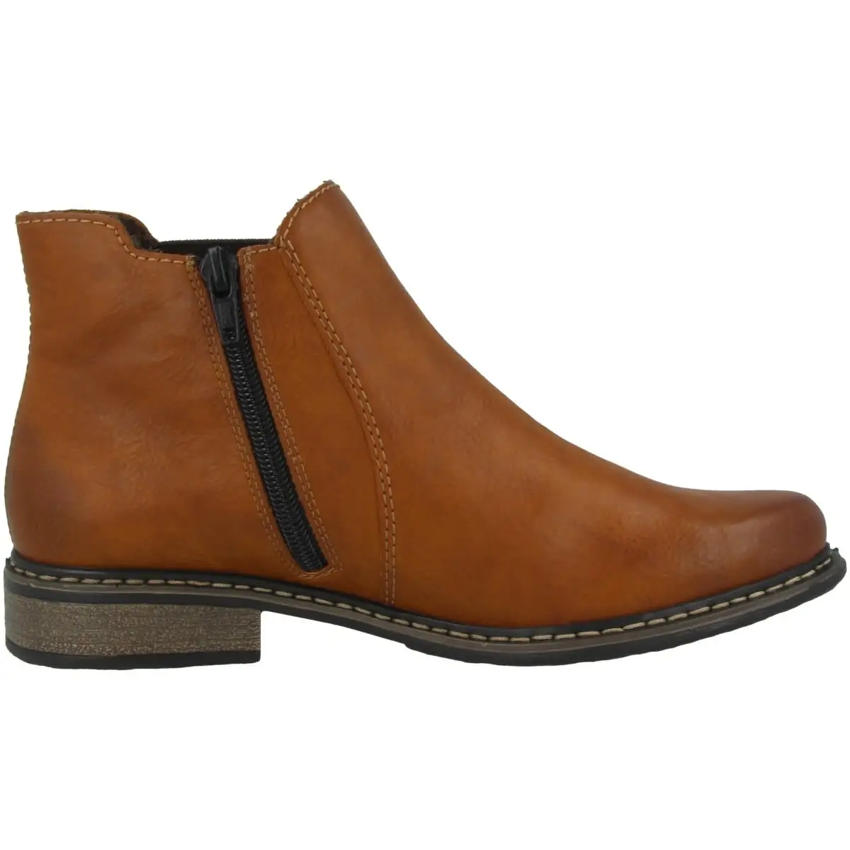 Rieker Chelsea Boots Eagle-Weaving In Braun 5 Rieker Chelsea Boots Eagle-Weaving In Braun – Bild 3