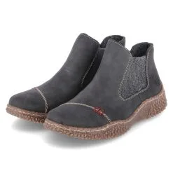 Rieker Chelsea Boots In Grau
