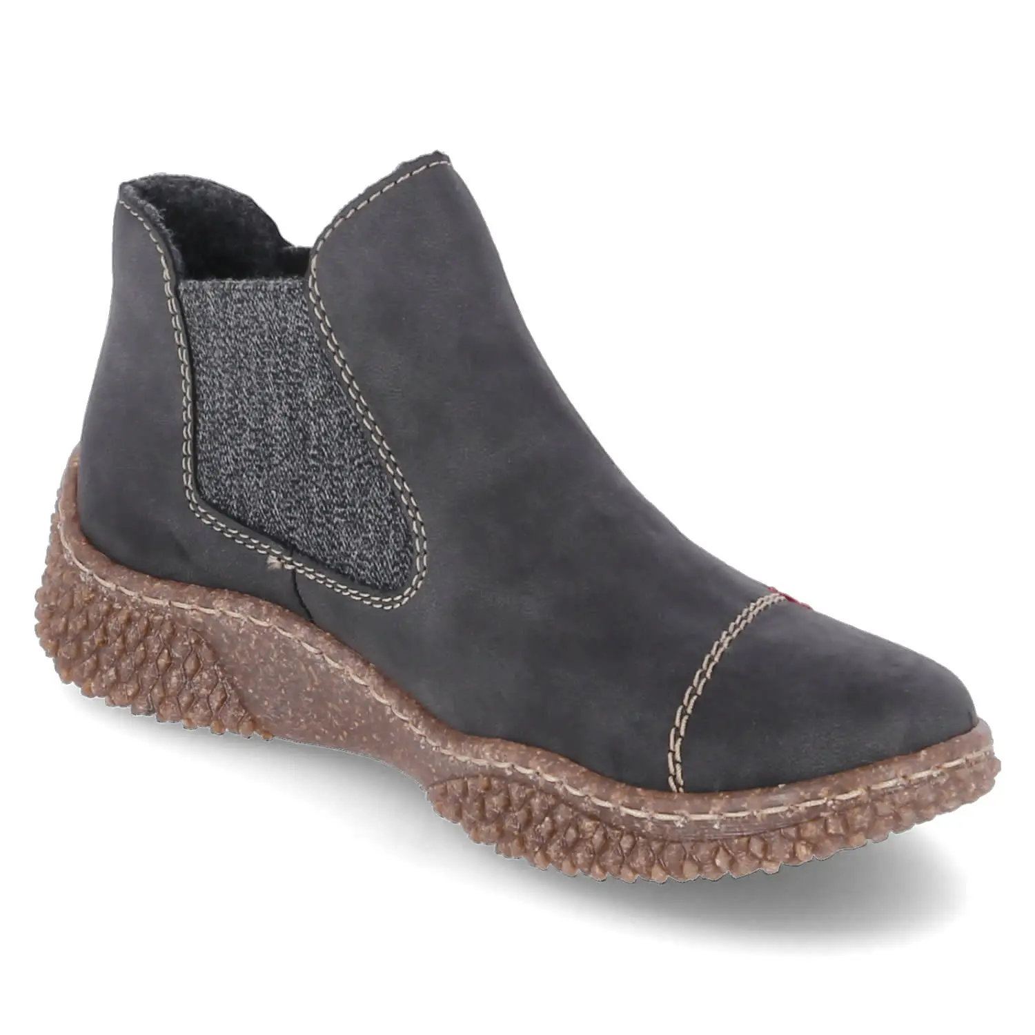 Rieker Chelsea Boots In Grau 7 Rieker Chelsea Boots In Grau – Bild 5
