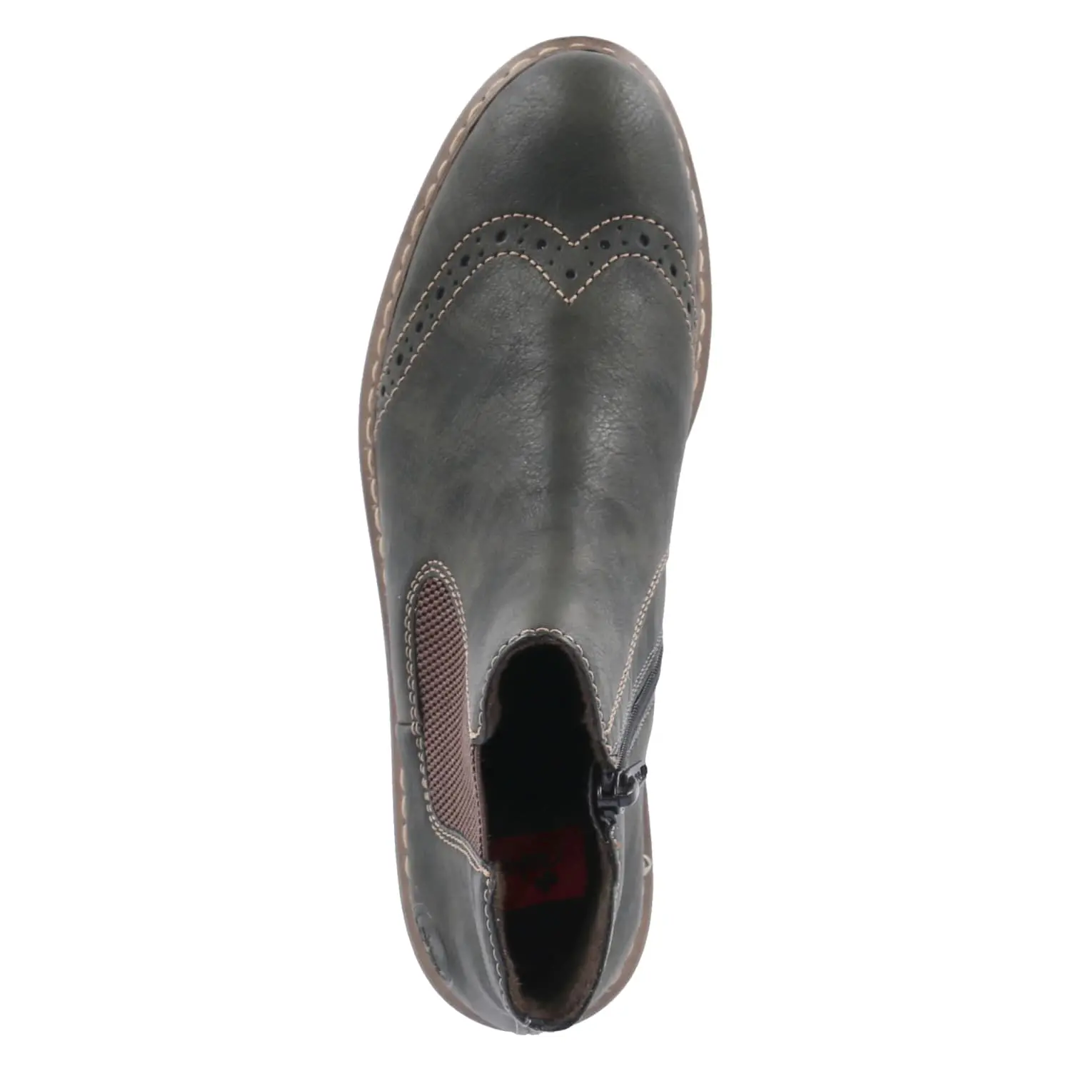 Rieker Chelsea Boots In Grün 8 Rieker Chelsea Boots In Grün – Bild 6