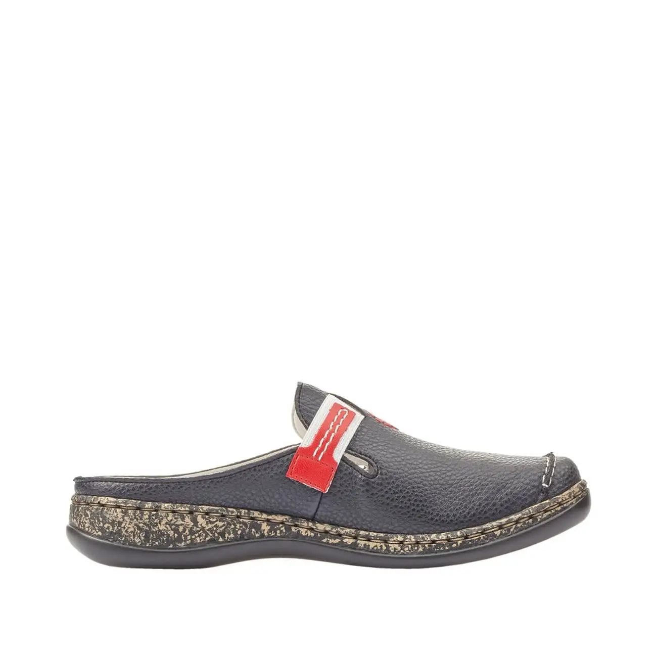 Rieker Clog In Dunkelblau 4 Rieker Clog In Dunkelblau – Bild 2