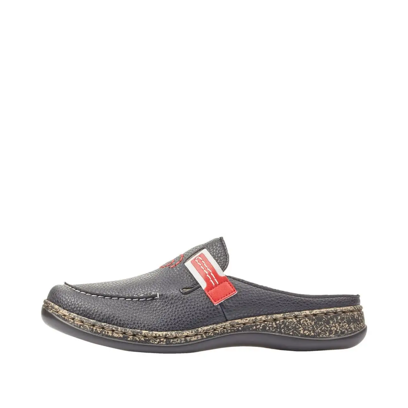 Rieker Clog In Dunkelblau 7 Rieker Clog In Dunkelblau – Bild 5