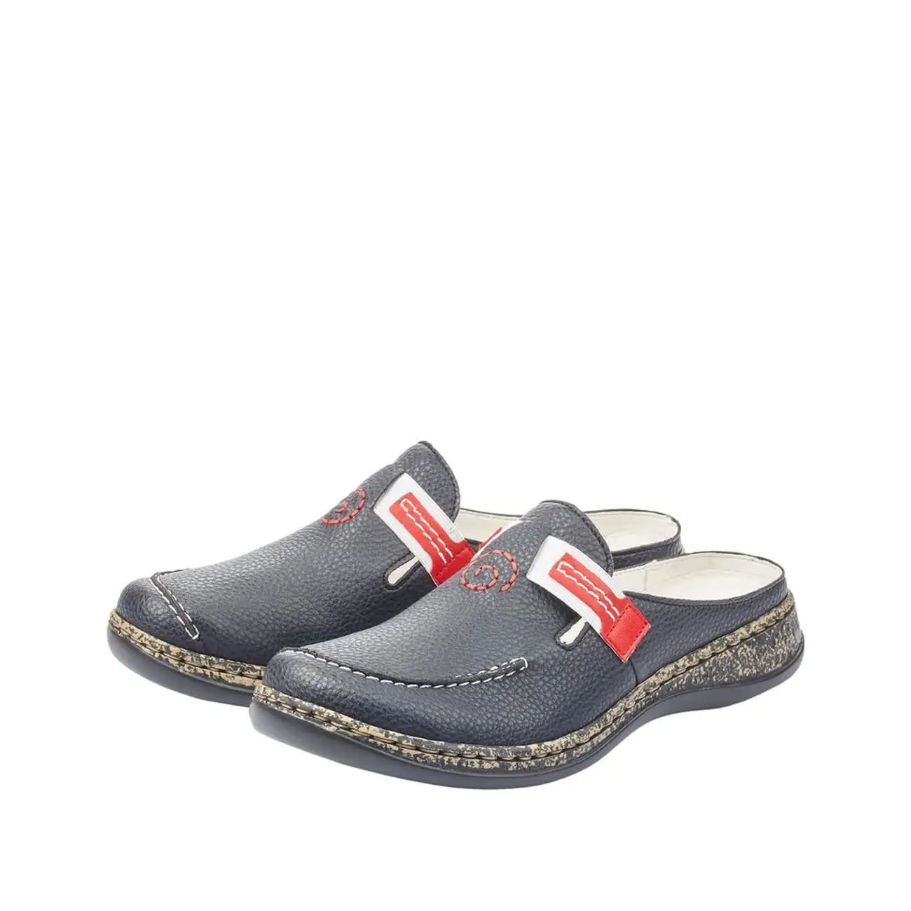 Rieker Clog In Dunkelblau 9 Rieker Clog In Dunkelblau – Bild 7