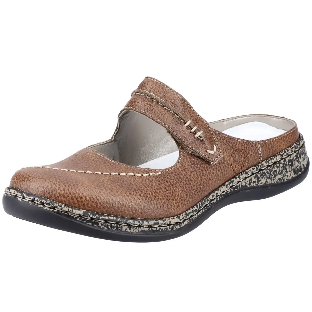 Rieker Clogs 46374 In Braun 6 Rieker Clogs 46374 In Braun – Bild 4