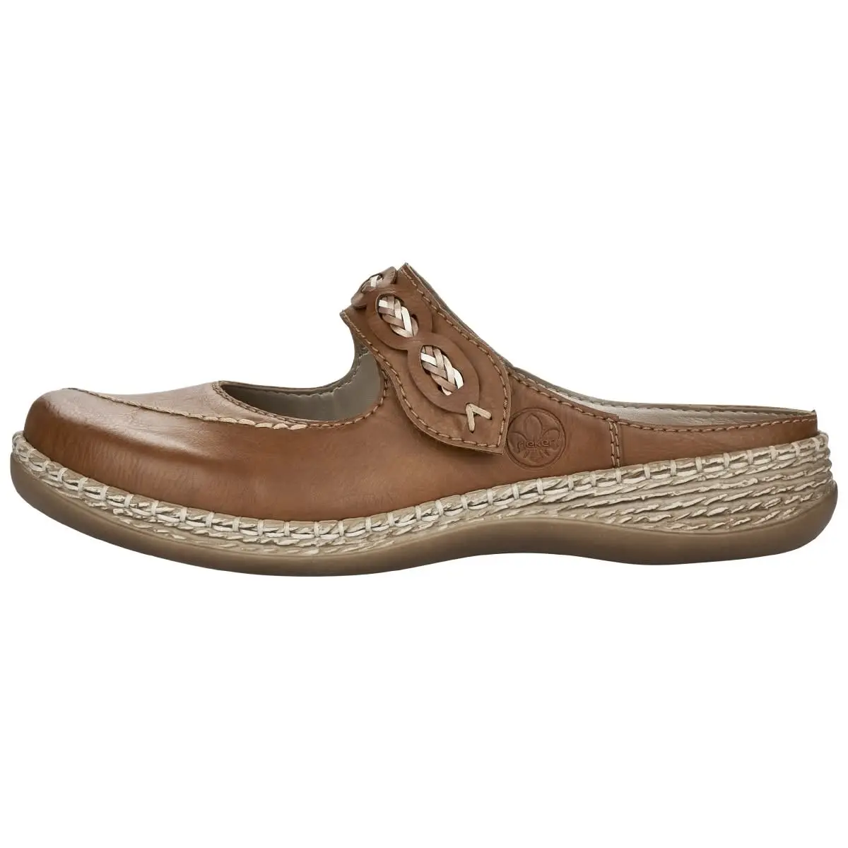 Rieker Clogs 46468 In Braun 3 Rieker Clogs 46468 In Braun