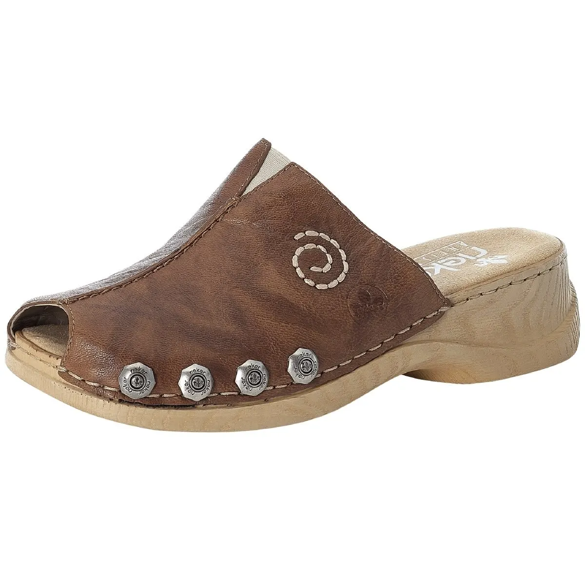 Rieker Clogs 65063 In Braun 6 Rieker Clogs 65063 In Braun – Bild 4