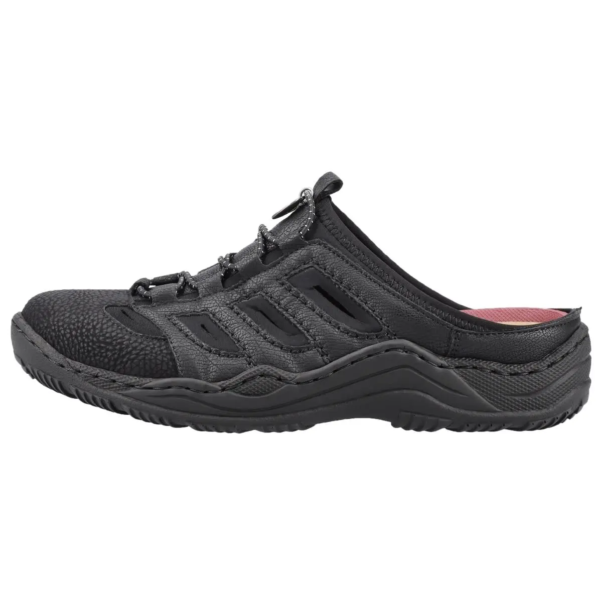 Rieker Clogs L0555 In Schwarz 3 Rieker Clogs L0555 In Schwarz