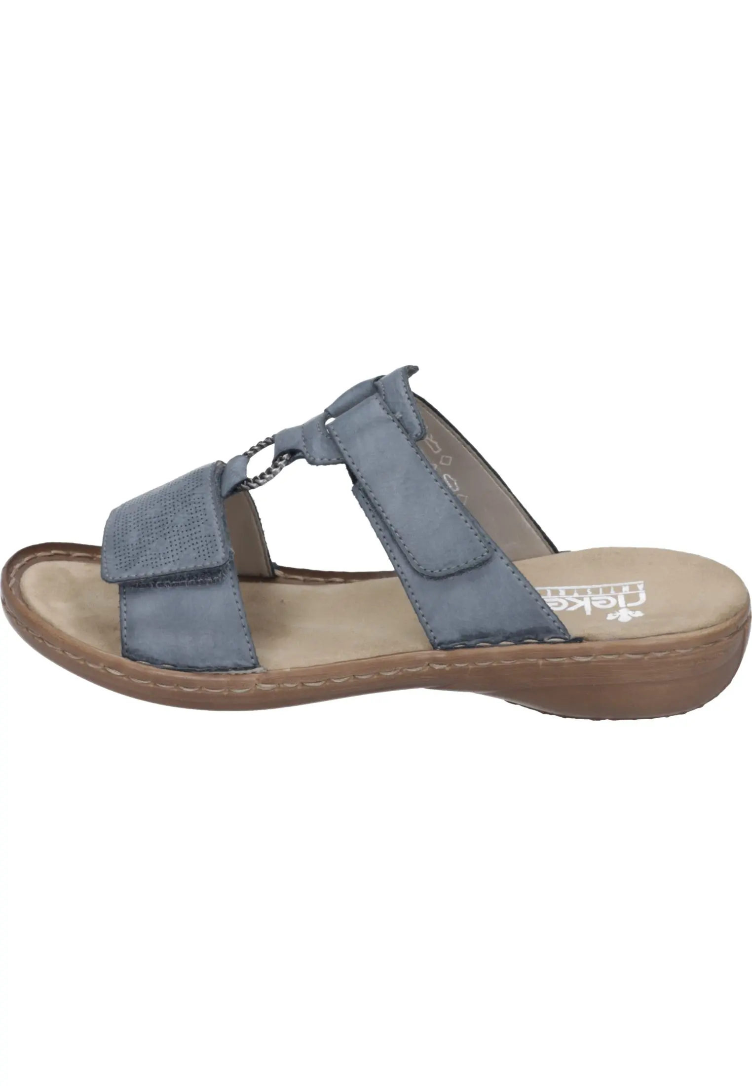 Rieker Clogs Ohne Absatz In Azur 4 Rieker Clogs Ohne Absatz In Azur – Bild 2