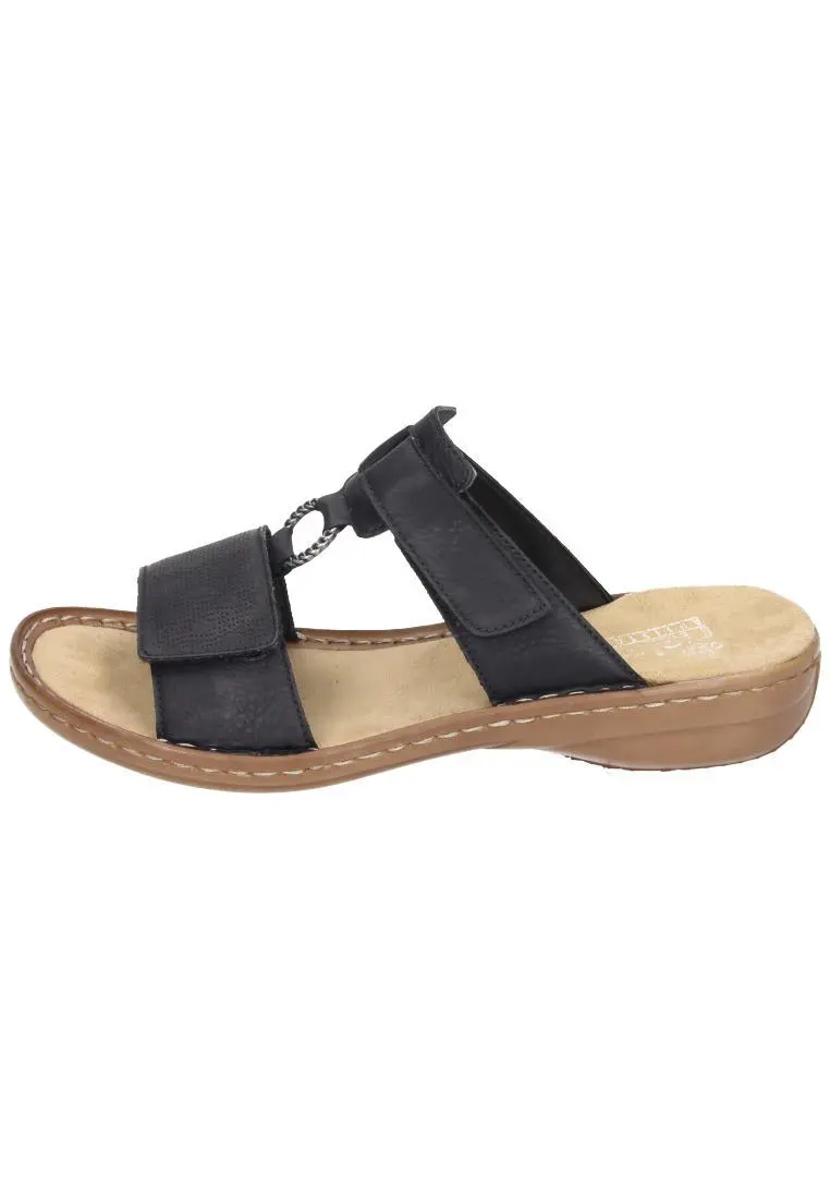 Rieker Clogs Ohne Absatz In Schwarz 4 Rieker Clogs Ohne Absatz In Schwarz – Bild 2