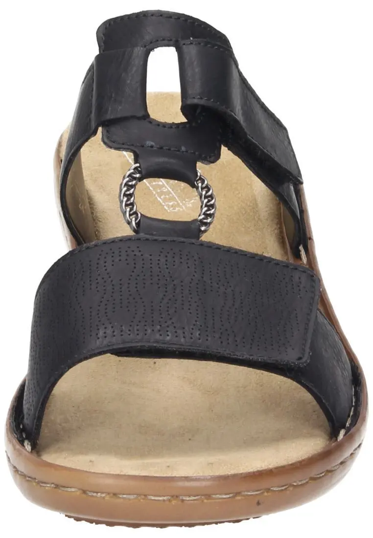 Rieker Clogs Ohne Absatz In Schwarz 5 Rieker Clogs Ohne Absatz In Schwarz – Bild 3