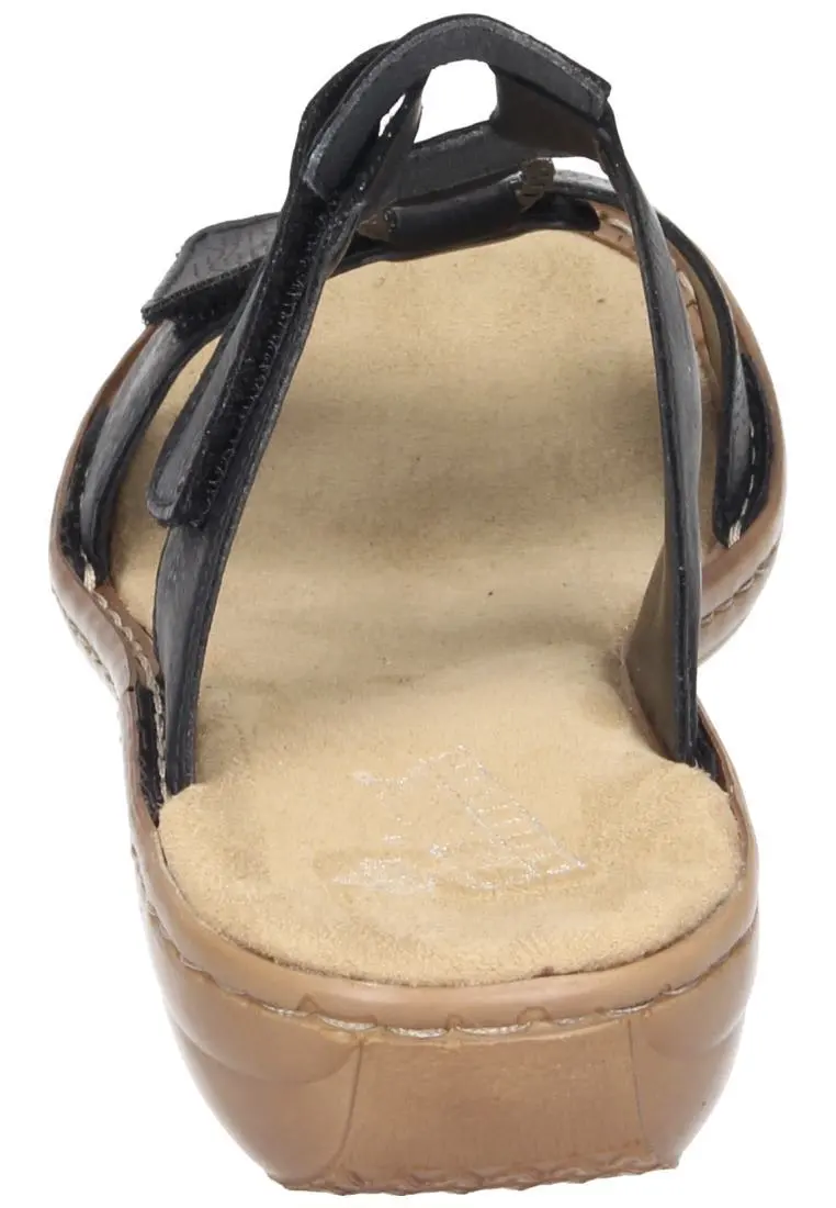 Rieker Clogs Ohne Absatz In Schwarz 7 Rieker Clogs Ohne Absatz In Schwarz – Bild 5