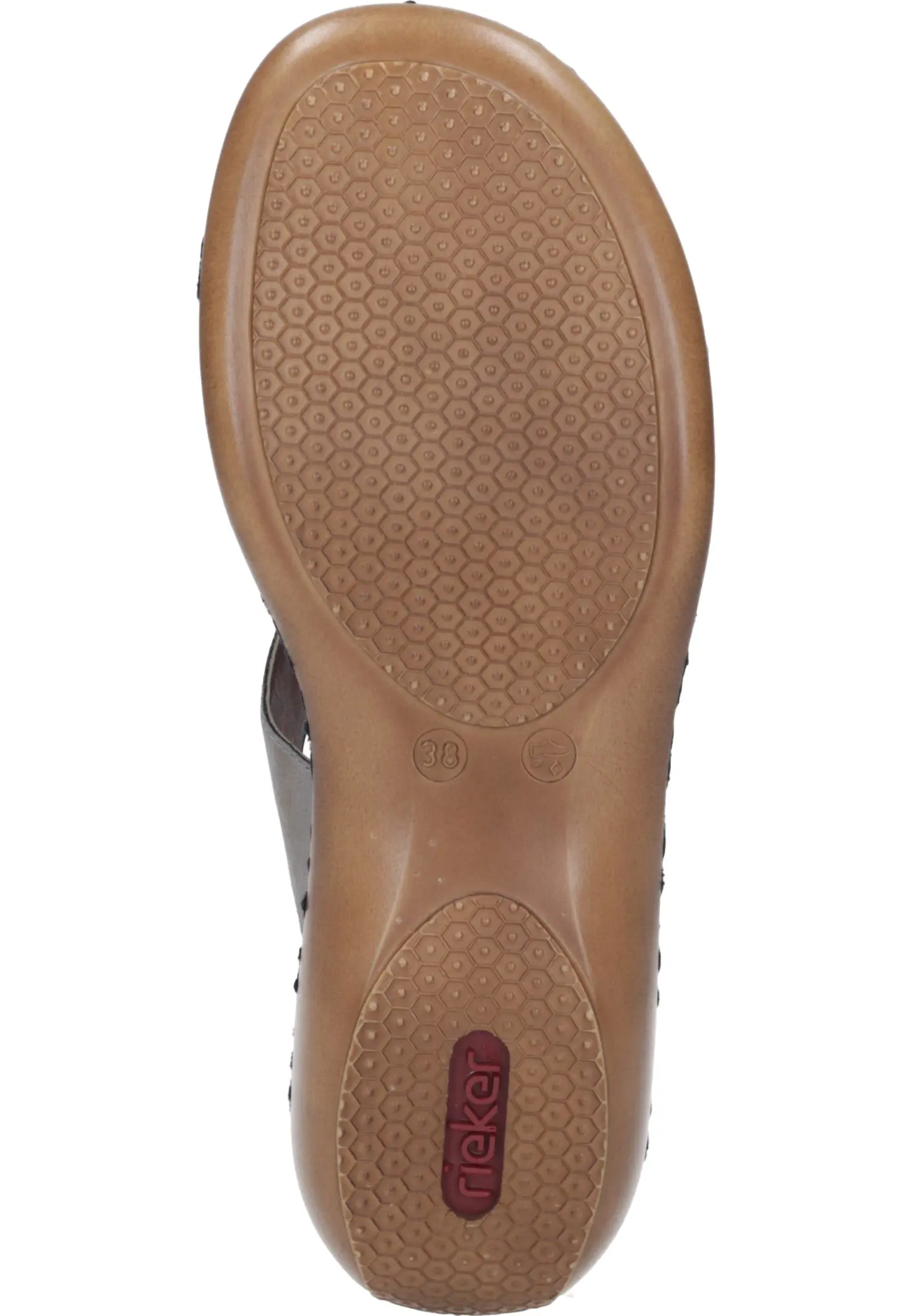 Rieker Clogs Ohne Absatz In Staub-silber/staub 14 Rieker Clogs Ohne Absatz In Staub-silber/staub – Bild 12