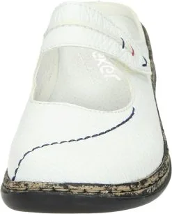 Rieker Clogs Ohne Absatz In Weiss -Rieker rieker clogs ohne absatz in weiss 2