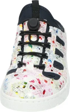 Rieker Clogs Ohne Absatz In Weiss-multi/navy 10 Rieker Clogs Ohne Absatz In Weiss-multi/navy -Rieker rieker clogs ohne absatz in weiss multi navy 2