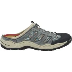 Rieker Clogs Wildebuk-Dusty-Scuba In Blau 9 Rieker Clogs Wildebuk-Dusty-Scuba In Blau -Rieker rieker clogs wildebuk dusty scuba in blau 2