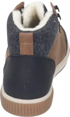 Rieker Freizeit Stiefel In Schwarz/mandel/granit -Rieker rieker freizeit stiefel in schwarz mandel granit 4