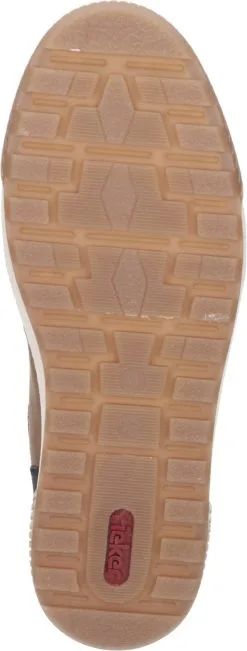 Rieker Freizeit Stiefel In Schwarz/mandel/granit -Rieker rieker freizeit stiefel in schwarz mandel granit 5