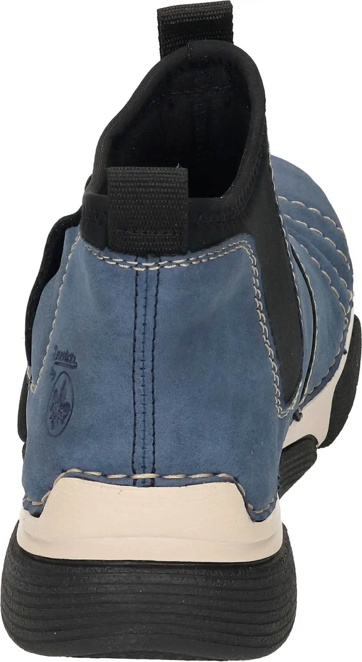 Rieker Freizeit Stiefeletten In Jeans/schwarz 7 Rieker Freizeit Stiefeletten In Jeans/schwarz – Bild 5