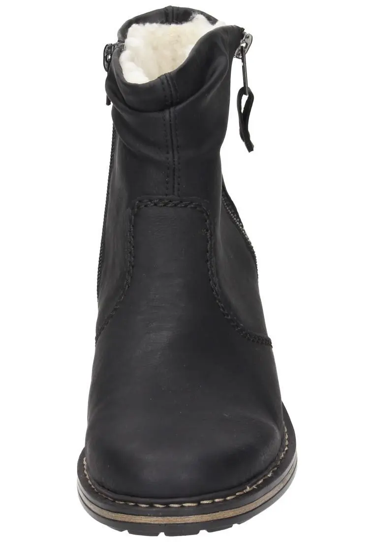 Rieker Freizeit Stiefeletten In Schwarz 5 Rieker Freizeit Stiefeletten In Schwarz – Bild 3