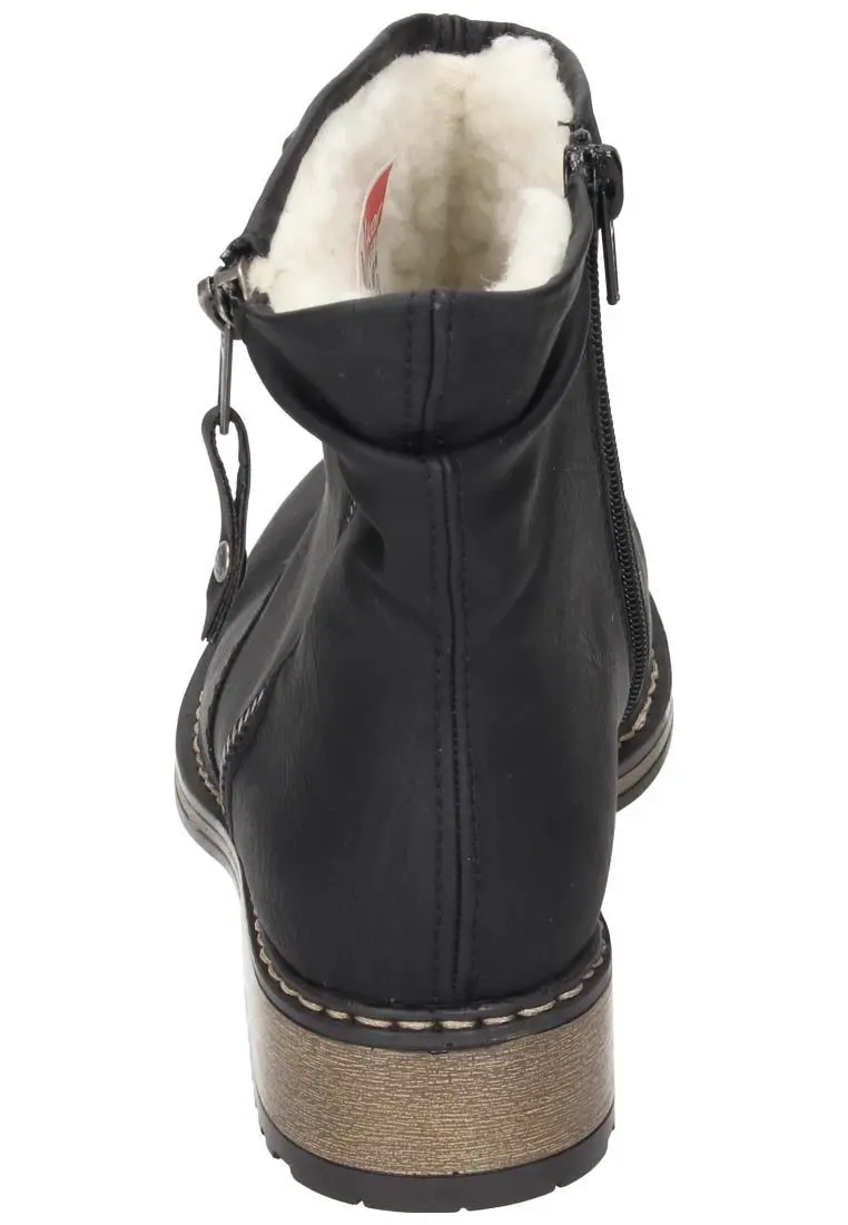 Rieker Freizeit Stiefeletten In Schwarz 7 Rieker Freizeit Stiefeletten In Schwarz – Bild 5