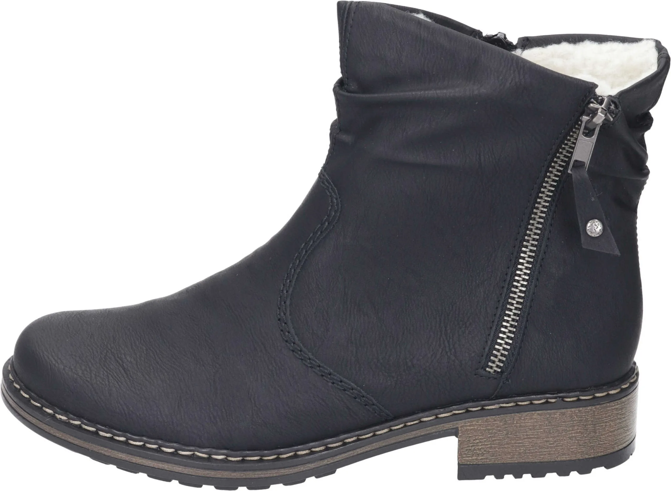 Rieker Freizeit Stiefeletten In Schwarz 10 Rieker Freizeit Stiefeletten In Schwarz – Bild 8