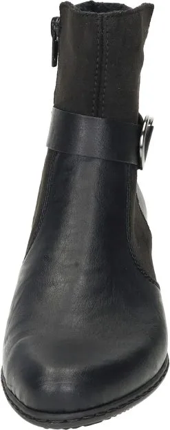 Rieker Freizeit Stiefeletten In Schwarz/schwarz 10 Rieker Freizeit Stiefeletten In Schwarz/schwarz -Rieker rieker freizeit stiefeletten in schwarz schwarz 2