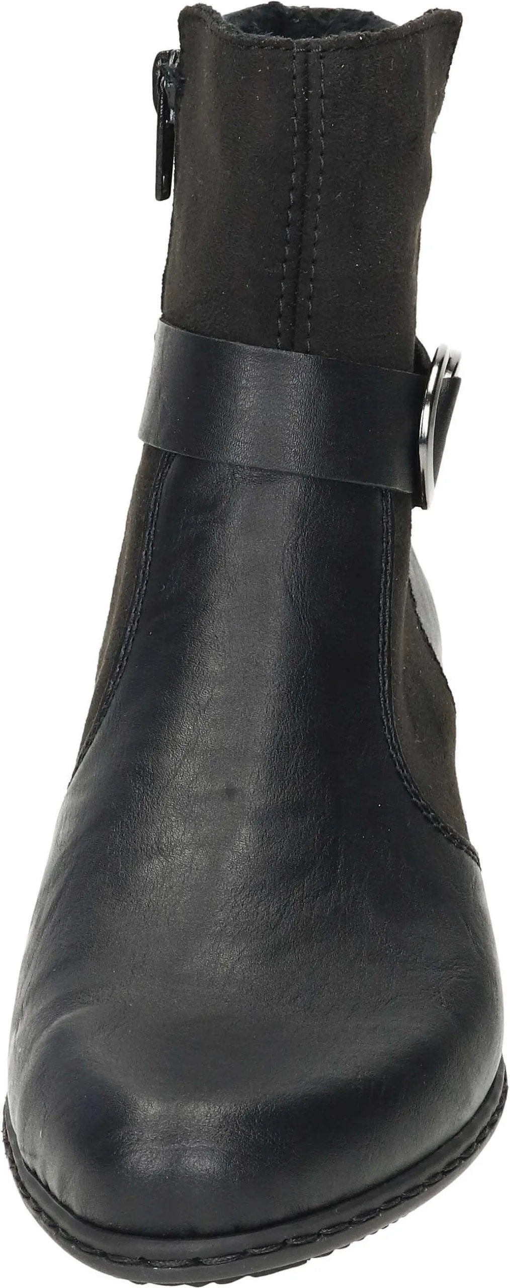 Rieker Freizeit Stiefeletten In Schwarz/schwarz 5 Rieker Freizeit Stiefeletten In Schwarz/schwarz – Bild 3